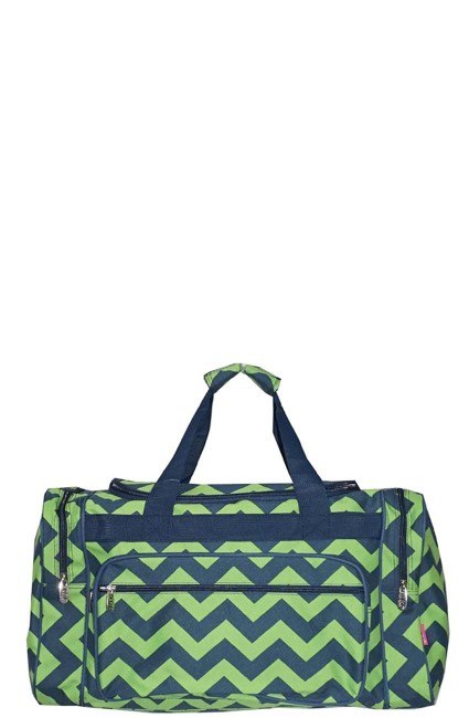 Printed Duffle Bag-ZLM420/NV/LM