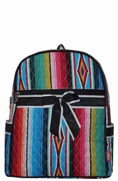 Quilted Backpack-SER2828/Black