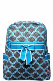 Quilted Backpack-QNFO7015/BU