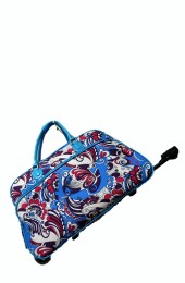 Rolling Duffle Bag-T12022/KPQ/BLUE
