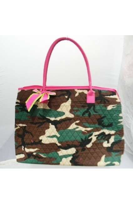 Large Quilted Tote Bag