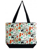 Large Tote Bag-MIO821/BK