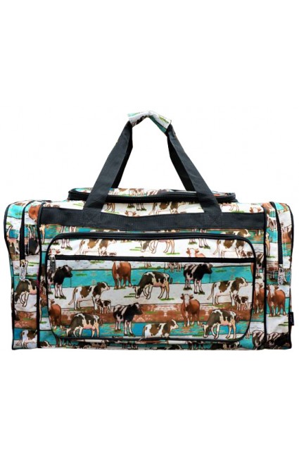 Printed Duffle Bag-PCO423/BK