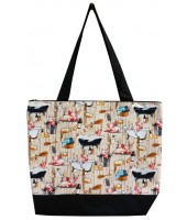 Large Tote Bag-PKI821/BK