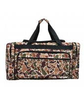 Printed Duffle Bag-MTP420/BK