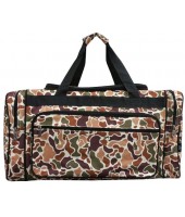 Printed Duffle Bag-MTP423/BK