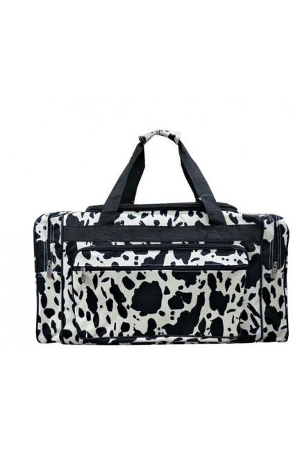 Printed Duffle Bag-COW420/BK