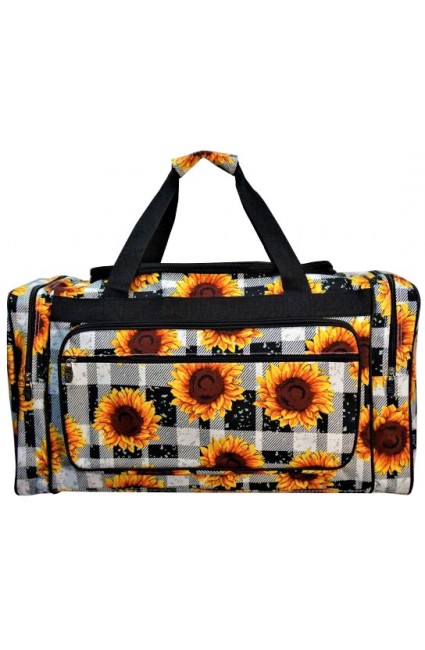 Printed Duffle Bag-SCH423/BK