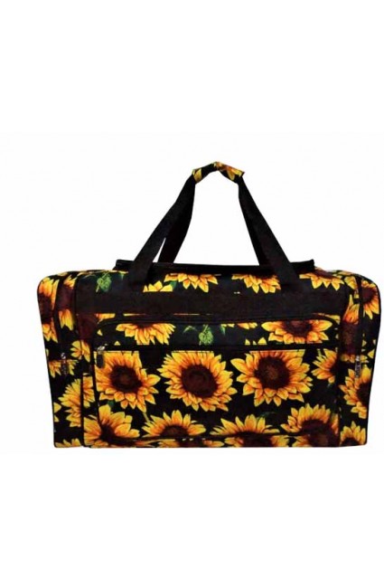 Printed Duffle Bag-SUF420/BK