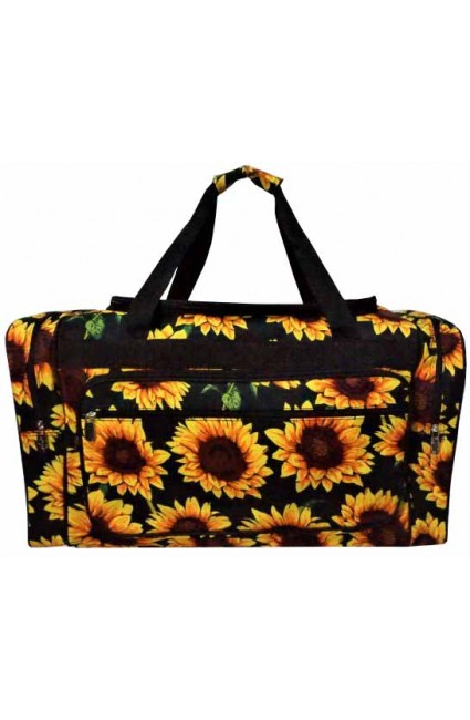 Printed Duffle Bag-SUF423/BK