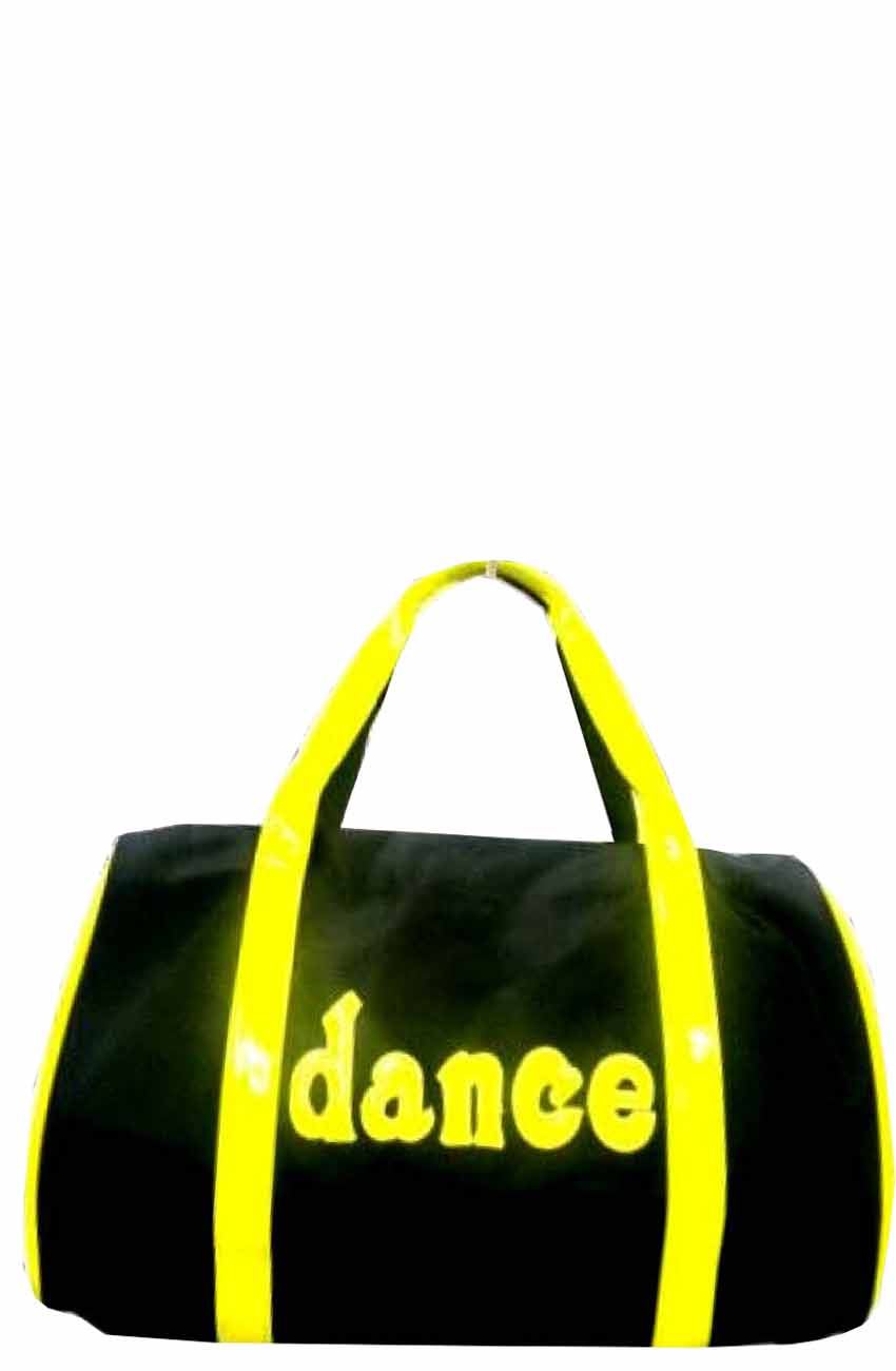 yellow dance bag