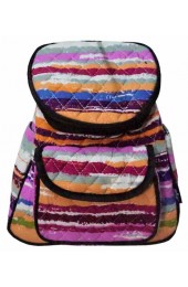 Small Quilted Backpack-ERF286/BK