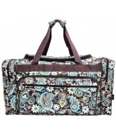Printed Duffle Bag-BPS423/BR