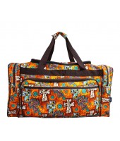 Printed Duffle Bag-CSW420/BR