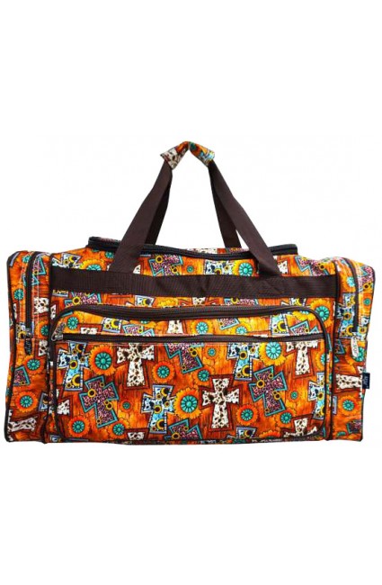 Printed Duffle Bag-CSW423/BR