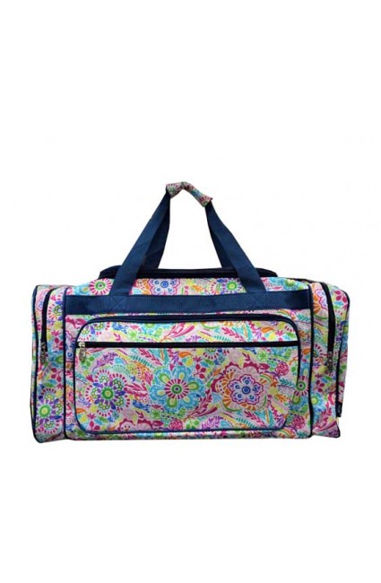 Printed Duffle Bag-FLL420/NV