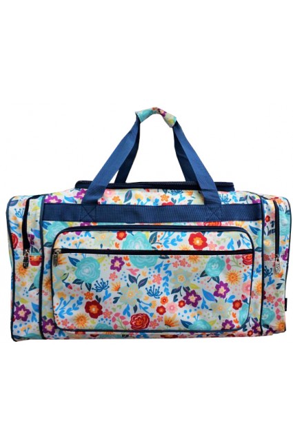 Printed Duffle Bag-FRW423/NV