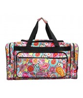 Printed Duffle Bag-SWP420/BK