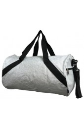 Printed Duffle Bag-GLE1149/SILVER