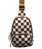 Sling Bag-9154-2-BROWN