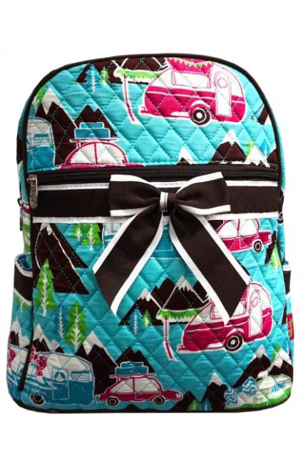 Quilted Backpack-CMP2828/BR