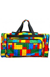 Printed Duffle Bag-LEG423/BK