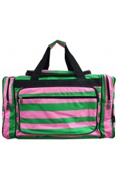 Printed Duffle Bag-SPK420/BK