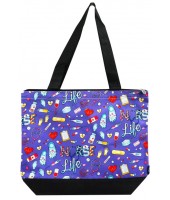 Large Tote Bag-NLF821/BK
