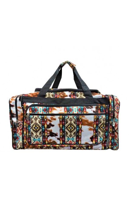 Printed Duffle Bag-ACF420/BK