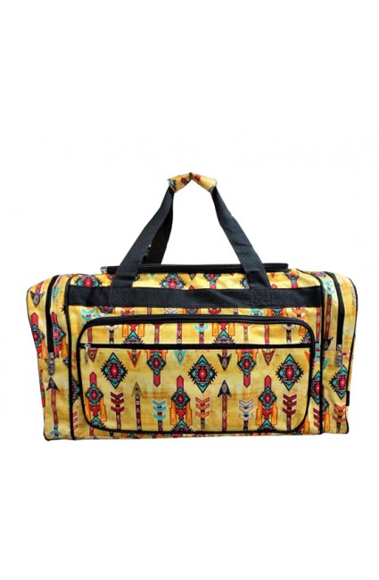 Printed Duffle Bag-ARZ420/BK