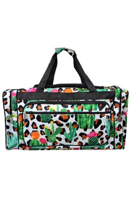 Printed Duffle Bag-CFS423/BK