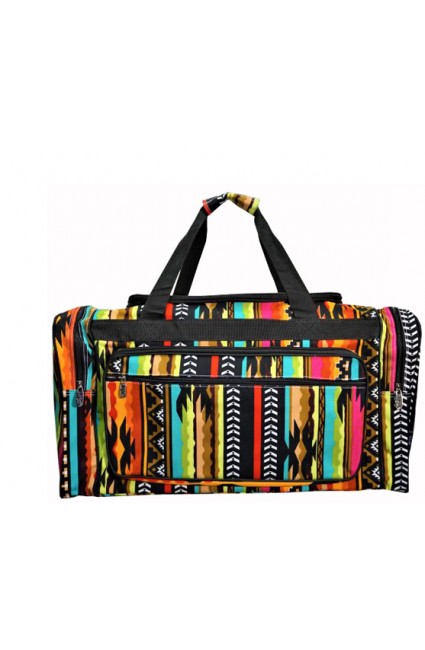 Printed Duffle Bag-ROD420/BK