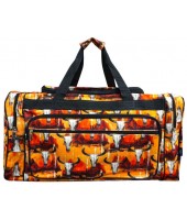 Printed Duffle Bag-RSC423/BK