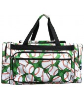 Printed Duffle Bag-BSG423/BK