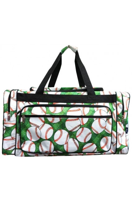 Printed Duffle Bag-BSG423/BK