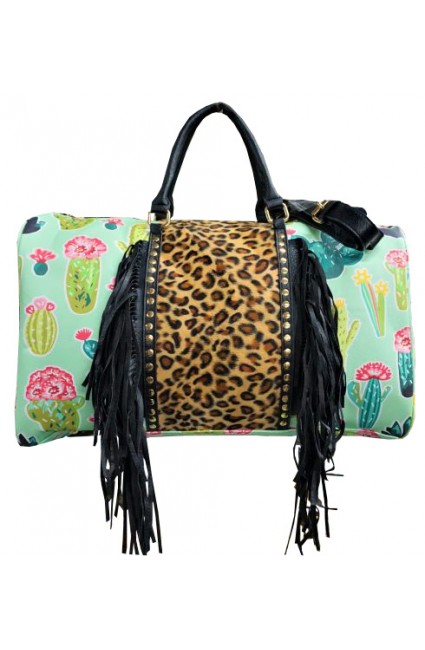 Printed Duffle Bag-PCTSL1062/BK