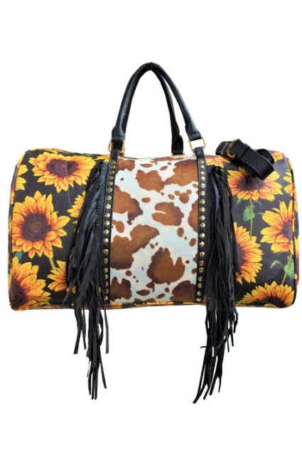 Printed Duffle Bag-PSUFC1062/BK