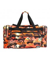Printed Duffle Bag-JTS420/BK